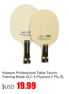 Huieson Prime Quality Technology Surface Ayous Carbon Fiber Big Central Paulownia Wood Table Tennis Racket Blade for Adults S5