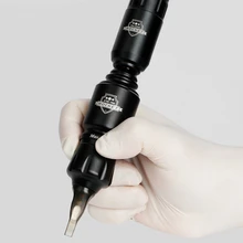 Mini Rocket Tattoo Machine Set Japan Motor Wireless Tattoo Power Supply RCA Interface Rotary Tattoo Pen Kit