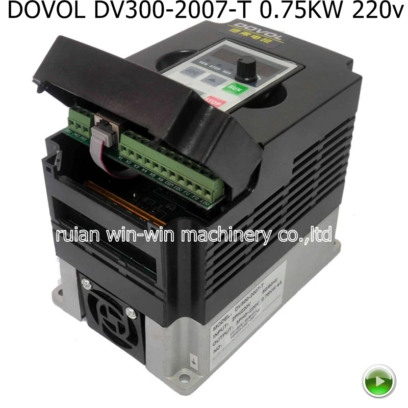 DOVOL DV300 2007 T DV3002007T 0 75 кВт 220 В переменная частота инвертор цена 100% новый