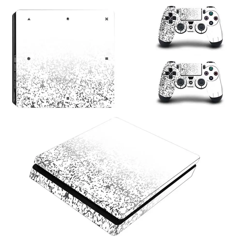 P4SQB0303 Дизайн полное покрытие PS4 тонкий стикер s Play станция 4 кожа Наклейка для playstation 4 PS4 тонкий консоль и контроллер скины - Color: P4SQB0303
