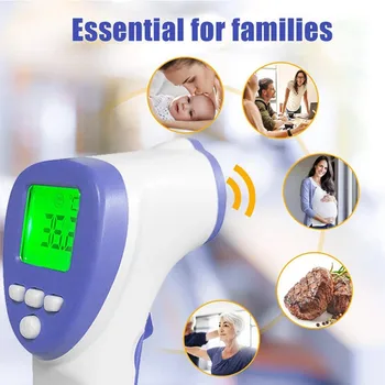 

Forehead Thermometer Ear Thermometer Non-contact Digital Infrared Body Temporal Thermometer Precision Temperature measurement
