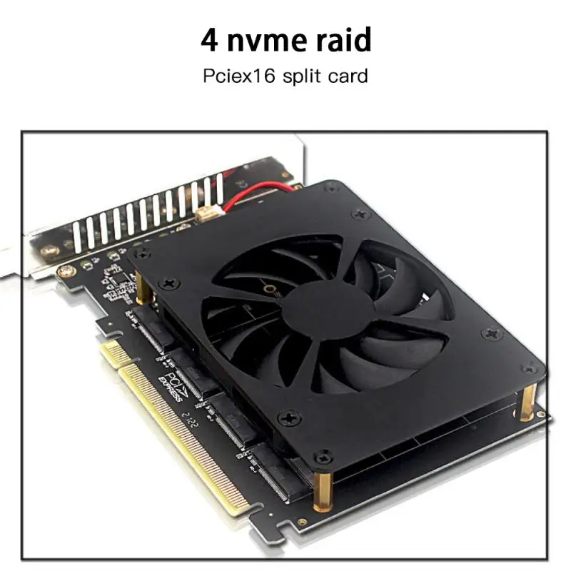 PROD 1005003026341330 4 Sets Of NVME RAID PCI-E X16 Split Card PCI-EX16
NVME M.2 MKEY SSD RAID Array Expansion Adapter Motherboard PCI-E Split
Card PROD 1005003026341330 4 Sets Of NVME RAID PCI-E X16 Split Card PCI-EX16
NVME M.2 MKEY SSD RAID Array Expansion Adapter Motherboard PCI-E Split
Card