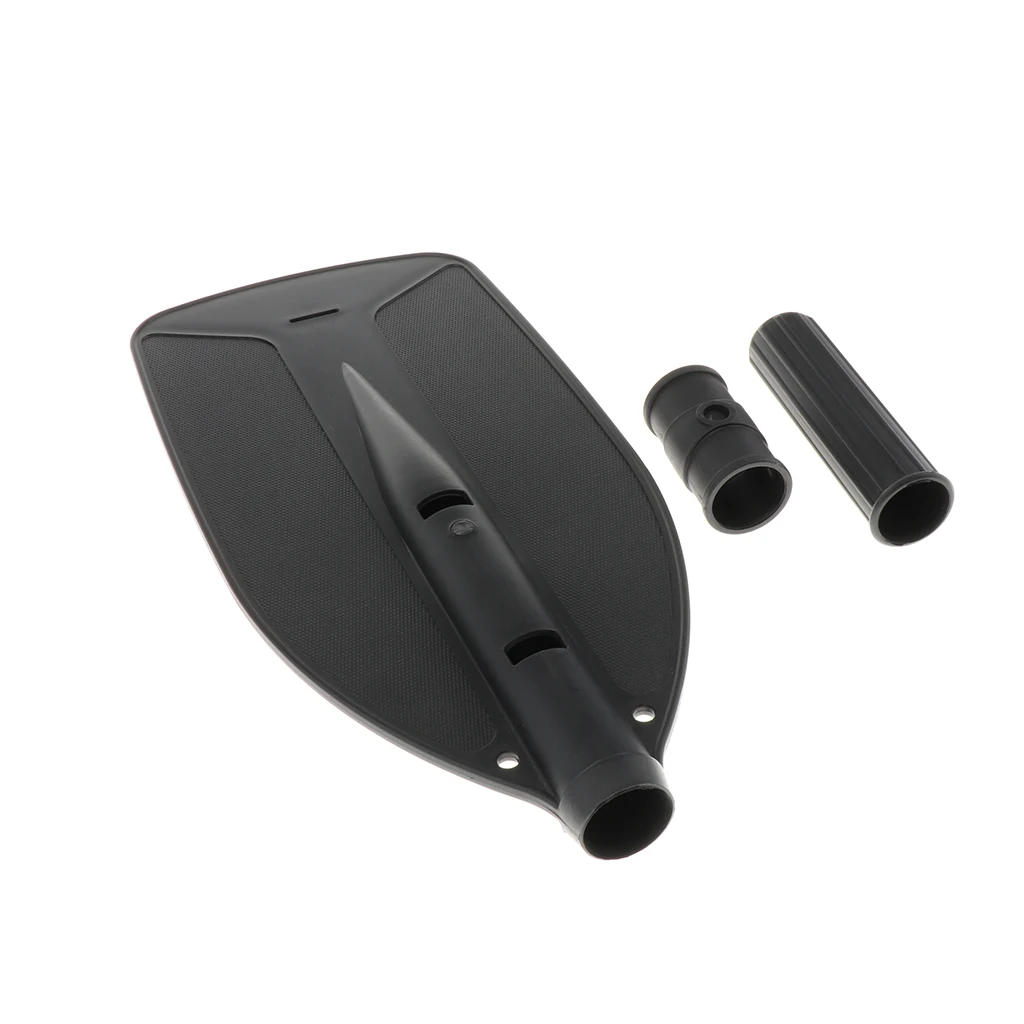High Strength Kayak Canoe Boat Paddle Oar Blade Paddle Leaf & Paddles Connector Plastic Screw Joint Part