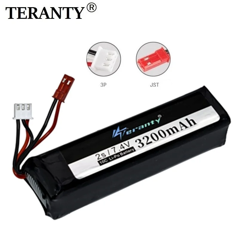 Литий-полимерный аккумулятор TERANTY POW 7 4 В 3200 мАч для Frsky Taranis X9D Plus передатчик
