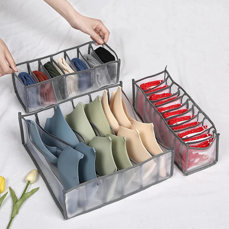 Underwear Storage Box - Multifunctional Drawer Dividers for Clothes  Organization –