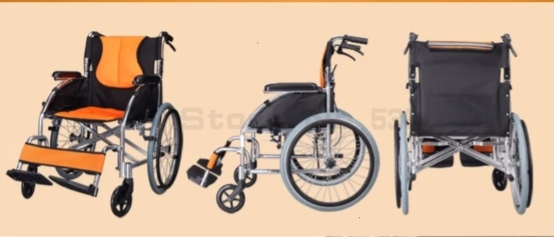 Yad Wheelchair The Elderly Walk Instead Vehicle Fold Light Portable Exceed Light Old Age Belt Sit More Then Function Wheelbarrow