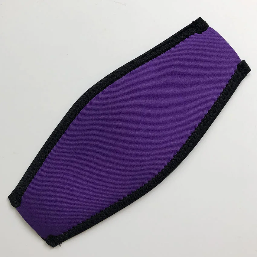 Purple DIVEMIAO головной ремешок мягкий чехол-маска комфорт-оборудование защиты длинных волос-ремешок для дайвинга-обертка - Цвет: Purple