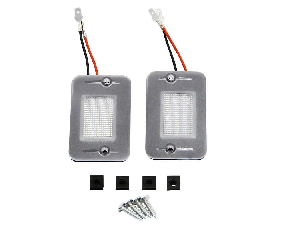 Peças para Land Placa de Licença de Alta Rover Discovery Pares Lâmpada Led Potência Branca 2 1994-2004 1 6 1 2 pares lâmpada led placa de
