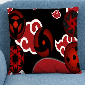 

NARUTO Cute cartoon sofa car cushion cover polyester sofa car cushion cover home decoration cushion chair cover pillowcase N0822