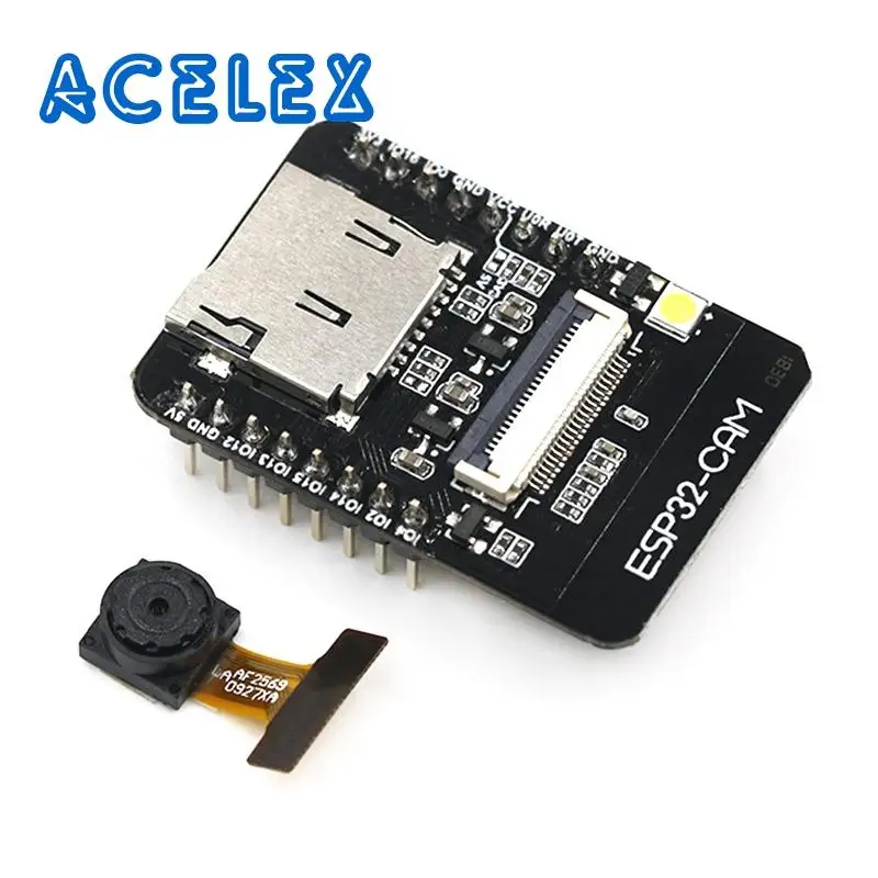 Carte de développement de caméra WiFi série ESP32, 5V, Bluetooth, Module de caméra OV2640, ESP32-CAM ESP-32S ► Photo 1/5