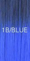 Blice 18-26 дюймов Синтетические волосы для наращивания 1 шт./упак. прядь Yaki прямая завивка Омбре цвет Kanekalon волосы красный серый - Цвет: FT1B BLUE