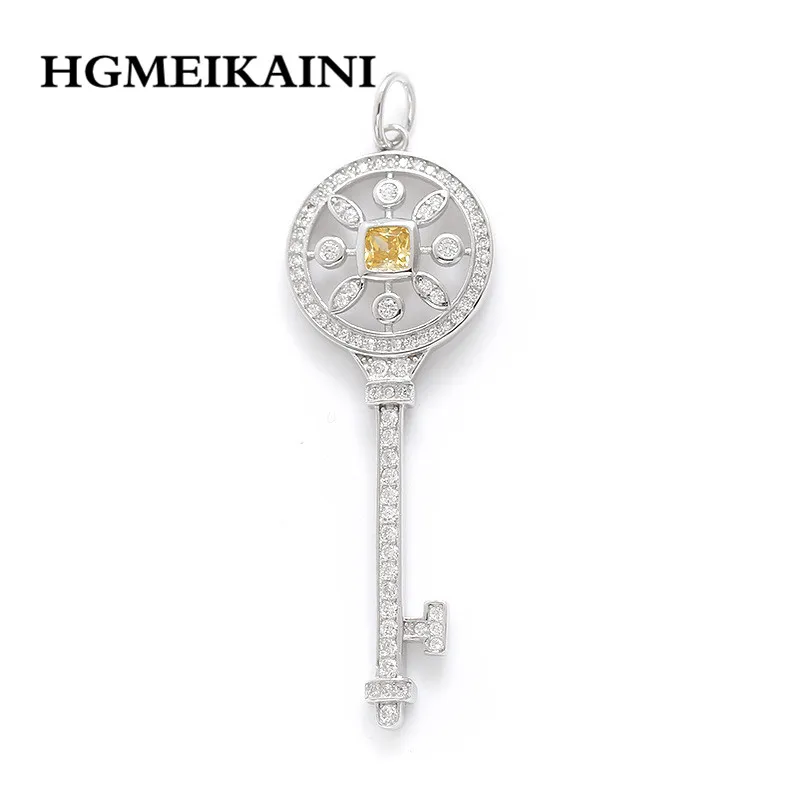 

HGMEIKAINI Tiff is a sign of the original key necklace 100% silver 925 women high-end gifts quality gift free transportation