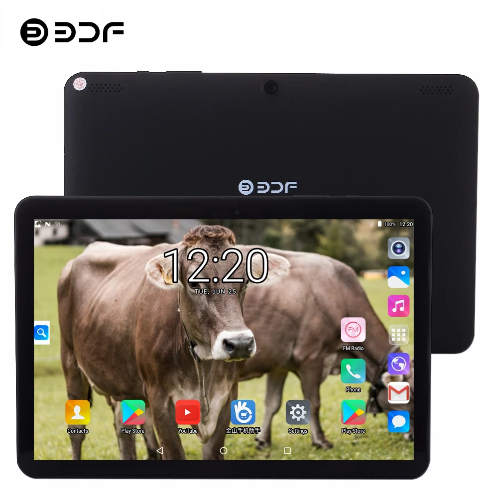 

BDF 10.1 Inch Bluetooth WiFi Tablets Android 7.0 Tablet Pc IPS 1280*800 Quad Core 1GB+32GB Mini Tablet 10 Inch Tablet Laptop Tab