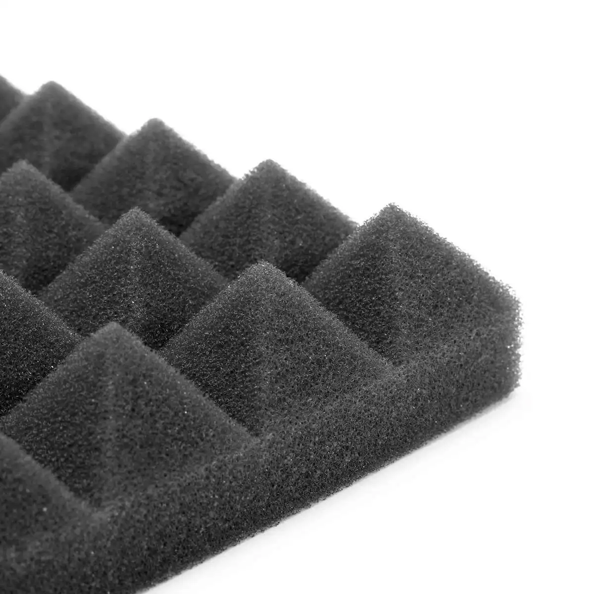 5 шт 35x35x45 см Звукоизоляционная пена акустическая пена звуколечение студия комната поглощения плитки пирамиды пены