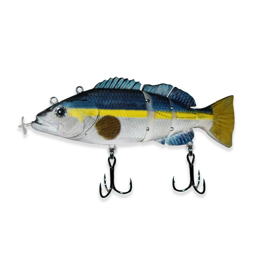 YLSHRF Fish Lures, Artificial Lure, With Rotating Spins Propeller For  Fishing Lover Adult Children Luring Fish Sea/Fresh Water Outdoor Fun 