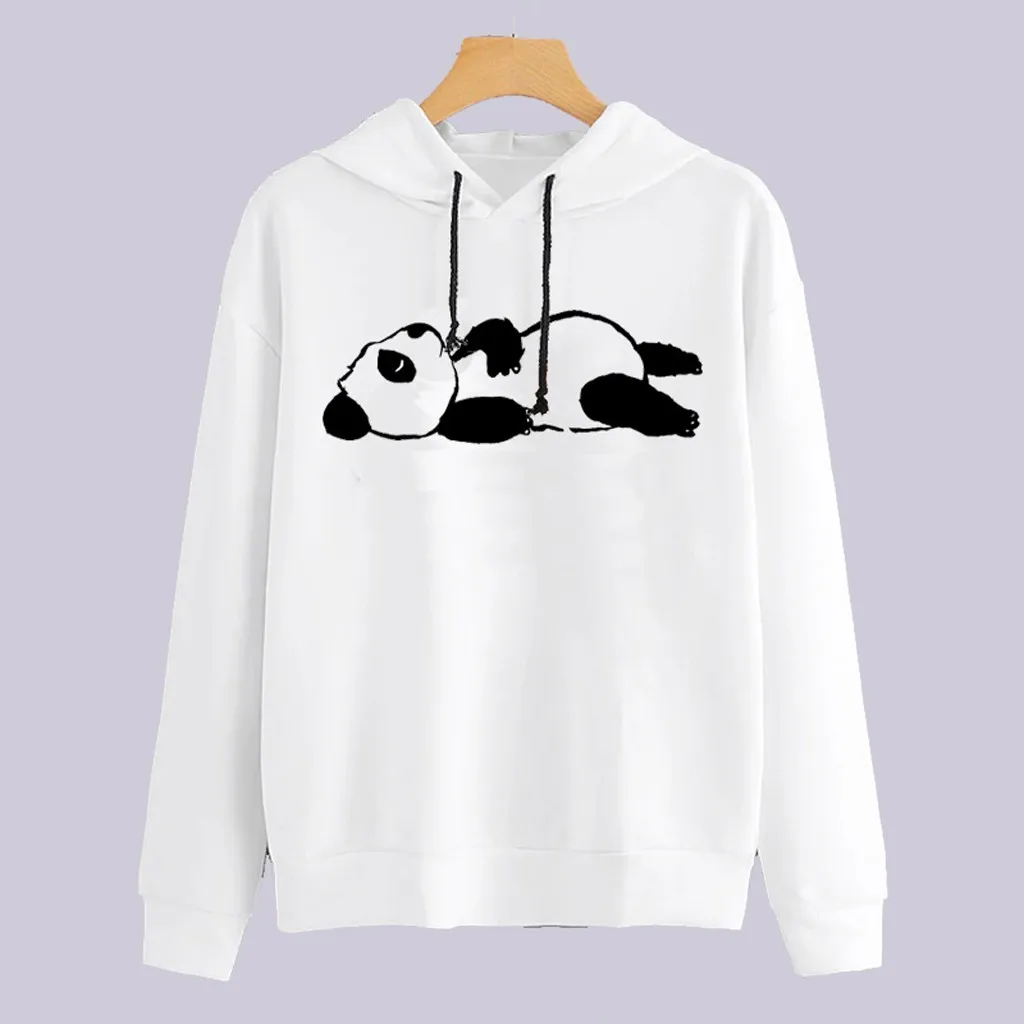 Hoodies Women Autumn 2019 Cartoon animal Print Hooded cute Streetwear Hoodie Hoodies And Sweatshirts Women Pullovers Clothes