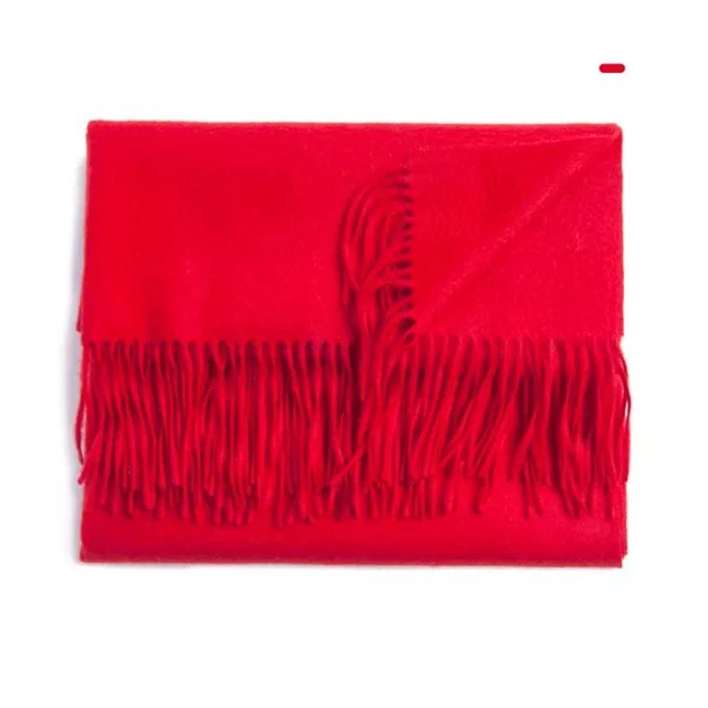Dark Blue Top Grade Cashmere Scarf Women for Ladies Men's Scarves Solid Long Scarves with Tassel Shawl Wraps Poncho Stole 70*200cm - Цвет: Dark Blue