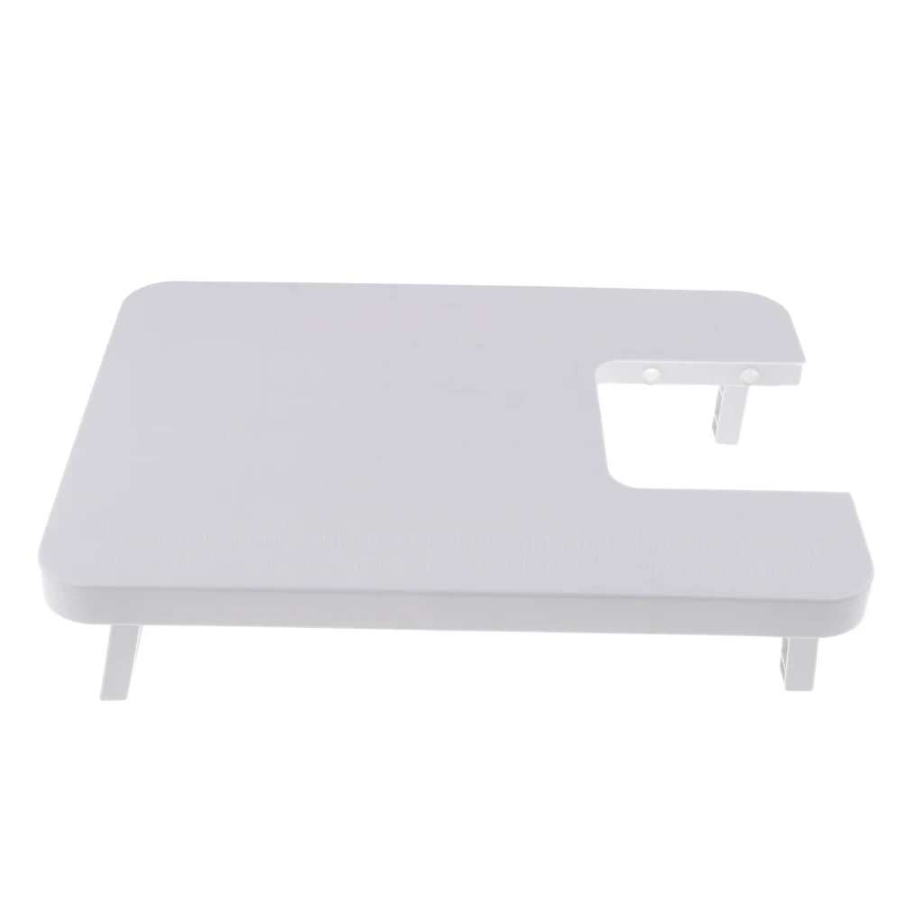 Plastic Sewing Machine Extension Table for Singer Brother or other White