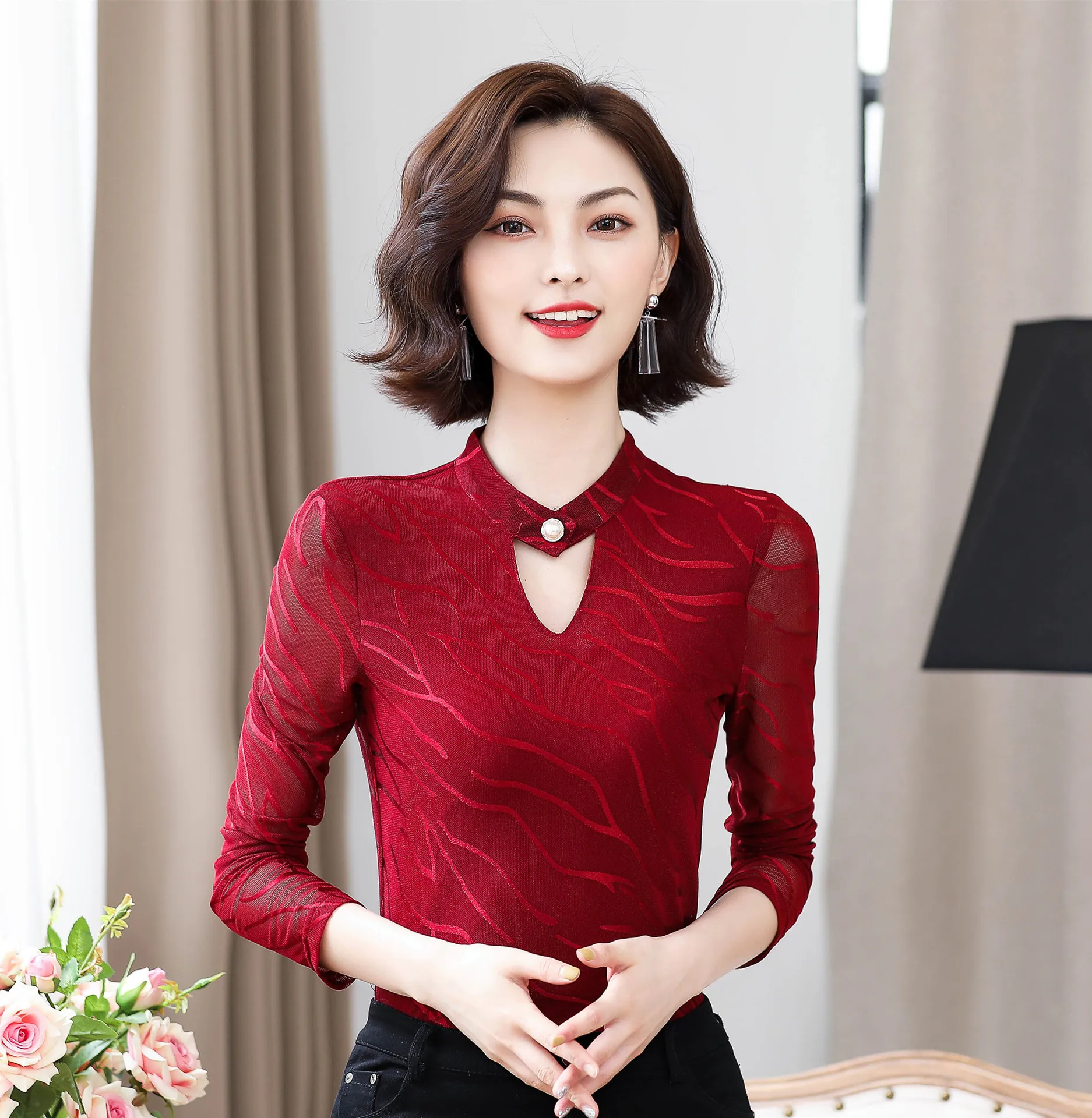 Women's Shirts For Autumn Winter Plus 