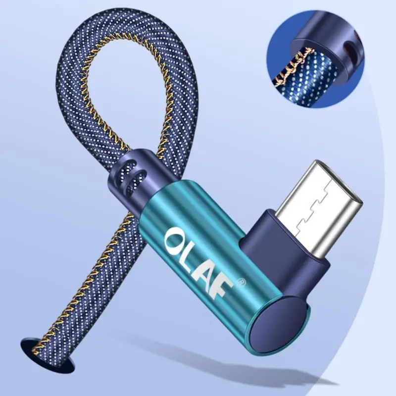 1/2 м Usb type C 90 градусов быстрая зарядка Usb C кабель type-c кабель для передачи данных зарядное устройство Usb-c для samsung S8 S9 Note 9 8 Xiaomi Mi8 Mi6