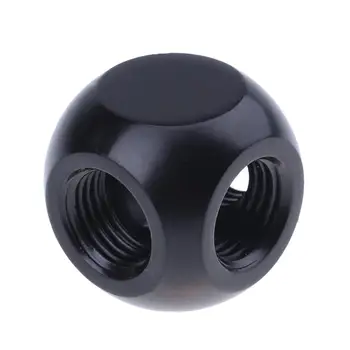 

G1/4 Inner Thread Metal 3-Way PC Water Cooling System Water Tube Connector PC Computer Water Cooling Accessories