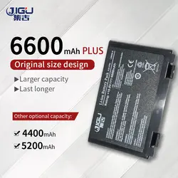 JIGU ноутбука Батарея для ASUS K40 k40e K6C11 F52 K50 K51 K60 K61 K70 P50 P81 X65 X70 A32-F82 A32-F52 L0690L6 L0A2016K40E F82 F83S