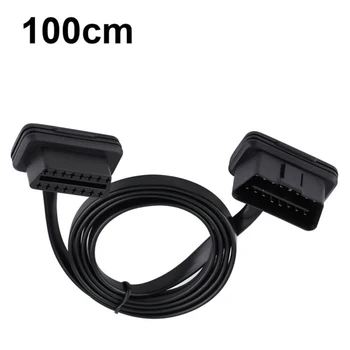 

Black Diagnostic Cable Accessories Scanner Tool Replacement Extension 16Pin Male to Female