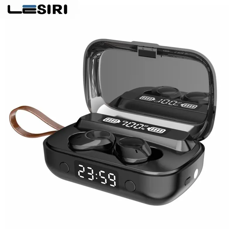 New Bluetooth V5 1 Earphones Wireless Headphones With Microphone Sports Waterproof Headsets Charging Box For Android iPhone 11