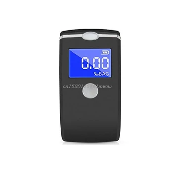 

Digital Breath Alcohol Tester Portable Breathalyzer with LCD Display with 4 Mouthpieces 831F