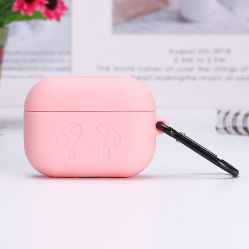 

Candy Color Case For Apple Airpods 3 Cases Liquid Silicone Wireless Bluetooth Earphone Cover For Airpods Pro With Hook Cover Bag