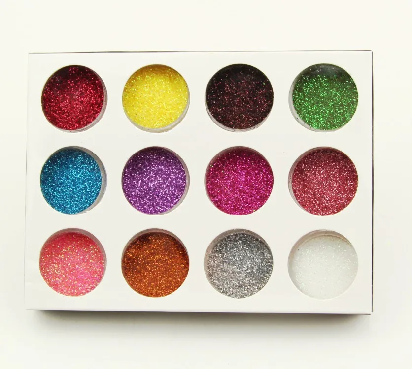 

best quality Nail Art Powder Colorful Sand Nail Decoration Nail Glitter Powder tw2