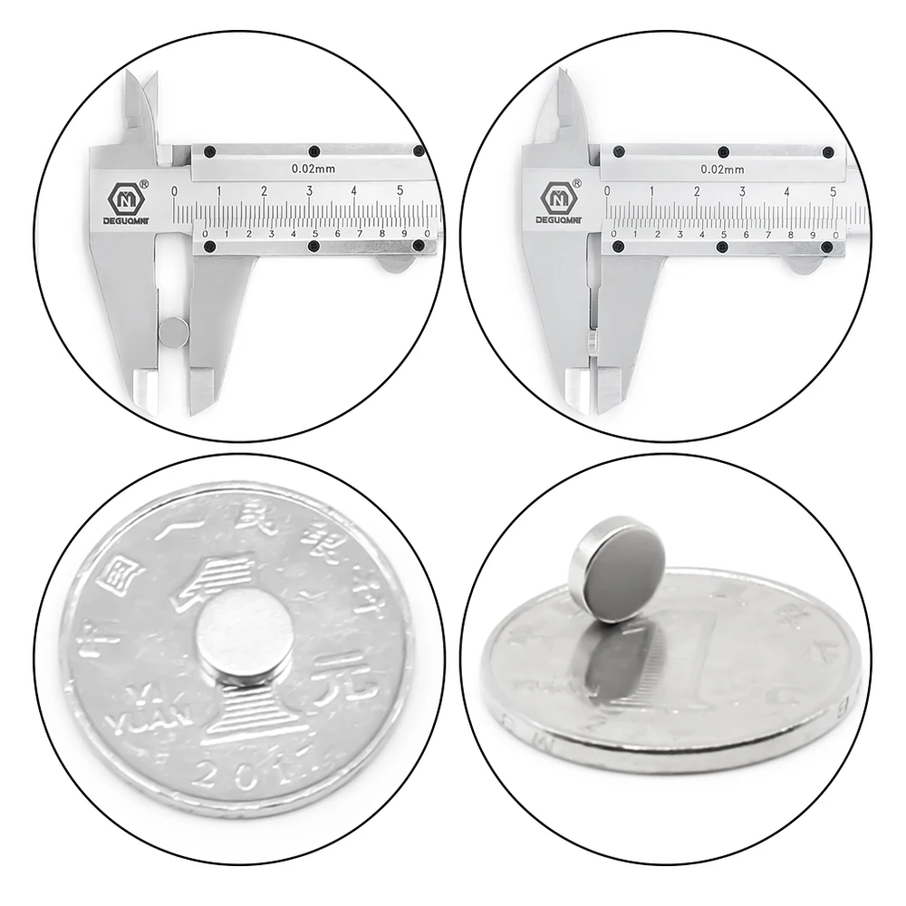 AI DIY 20/50/100 шт. 7 мм X 2 мм круглый сильный неодимовый магнит N35 Мини Маленькие Круглые неодимовые Редкоземельные Магниты Диск 7*2 мм
