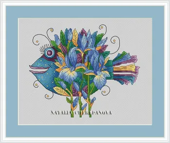 

ZZ1867 Decoration Home Decor New Arrival Homfun Craft Christmas Cross Stich Set NO Hoop Counted DIY Cross Stitch Kit Painting