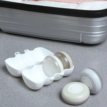 

4Pcs/Set Classification Storage Box Travel Emulsion Points Bottling Small Shampoo Storage Box Portable Travel Storage Boxes