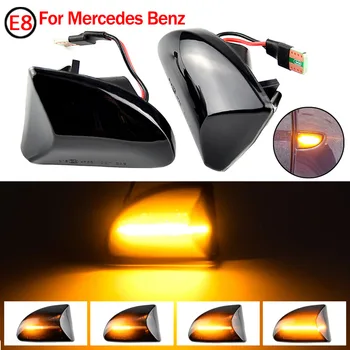 

2pcs LED Dynamic Side Marker Fender Light Turn Signal Light For Mercedes Benz Smart Fortwo W451Coupe Cabrio Amber Turn Lamp