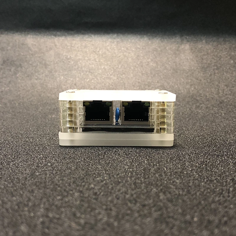 Design Caixa de Moagem Acrílica de Captura Mod 100% Réplica de Monitoramento Comunicação Ethernet Passiva Ethernet de Alta Qualidade Novo Cabos de computador e conectores - Imagem 2