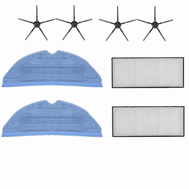 XiaoMi Roborock T7S S7 HEPA Accessory of Filter Main Brush/Cover Mop Cloth Side Brush Vacuum Cleaner Part Package  11B