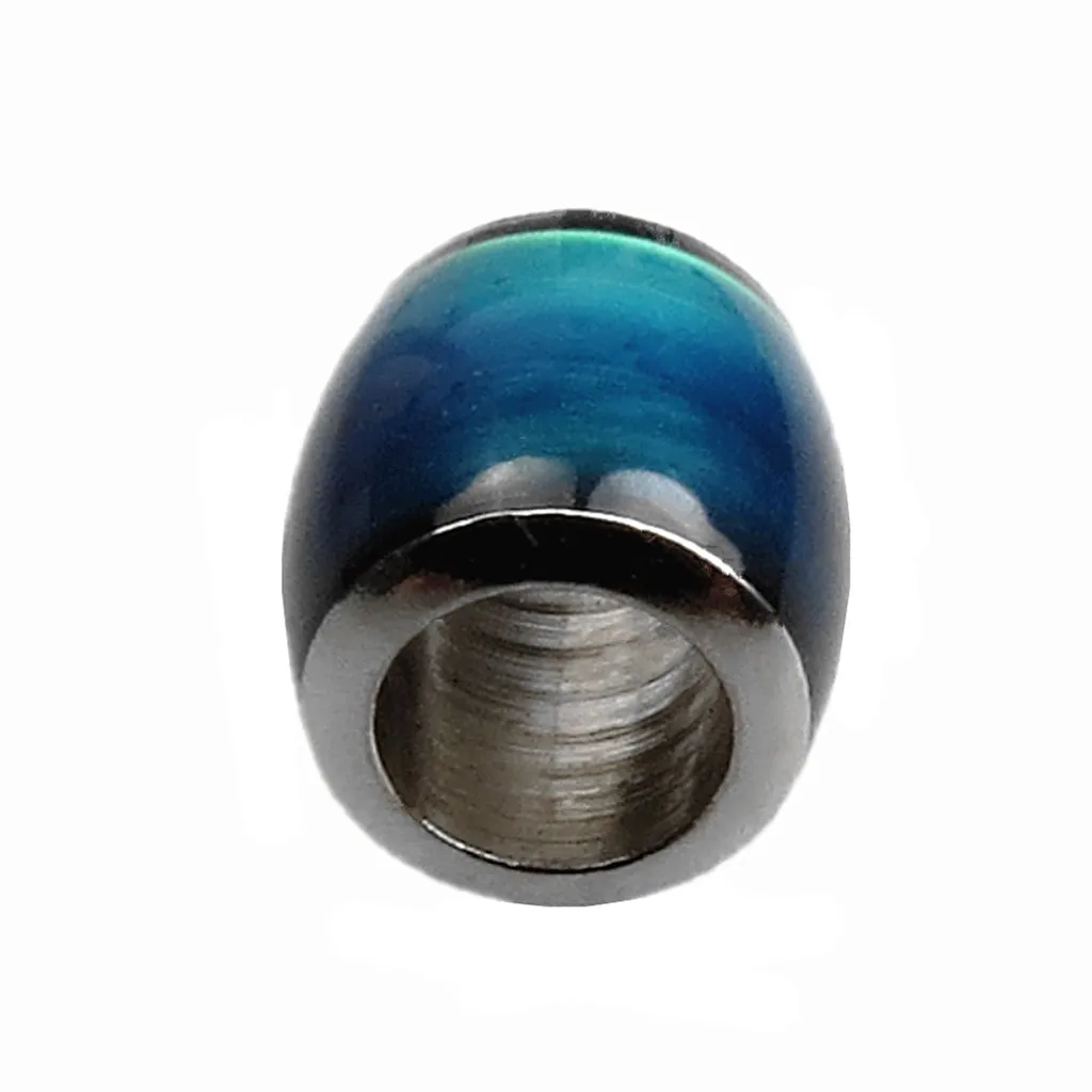5 Pieces Color Change Mood Beads Thermo Sensitive Barrel Spacer Charms for Necklace Bracelet 7x7mm 5 Pieces Color Change Mood Beads Thermo Sensitive Barrel Spacer Charms for Necklace Bracelet 7x7mm