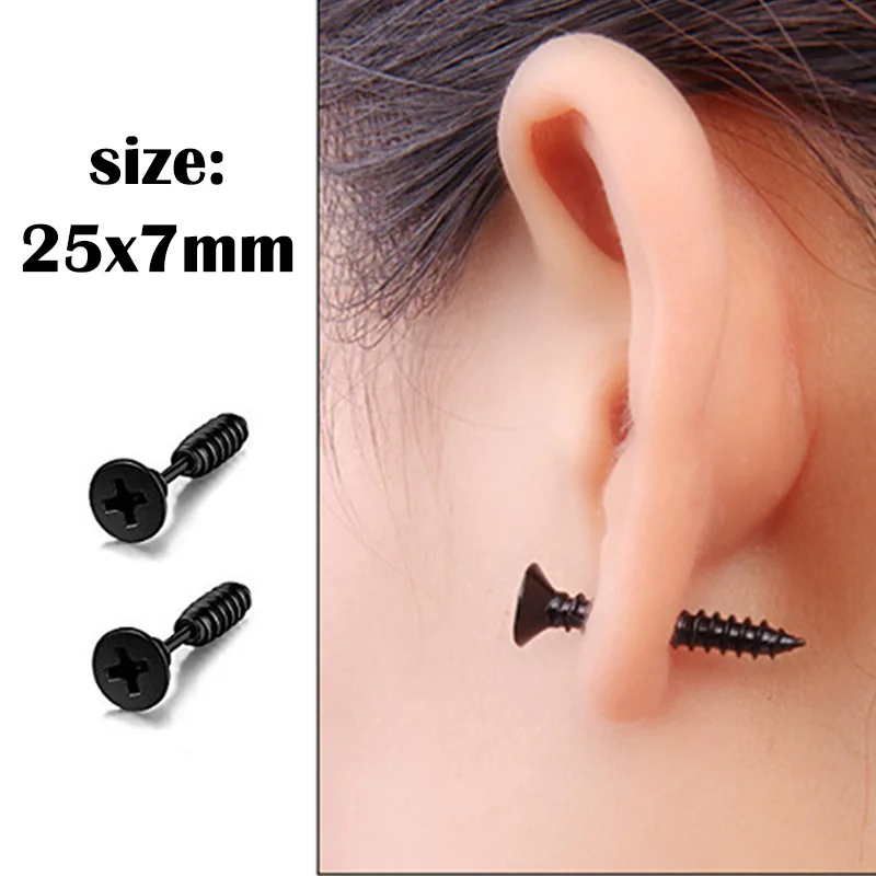 Pendient De Acero Inoxidable Para Hombre Y Mujer, Aret Pequeños De Circonia Cúbica Con Parte Posterior Plana, Piercing Múltiple Para Cartílago