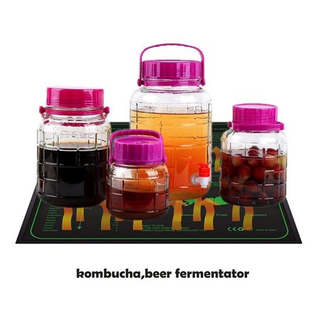 MET Certified Seedling Heat Mat with 70℉~85℉ Digital Thermostat Controller for Seed Germination (10'' x 20'') - AU Plug