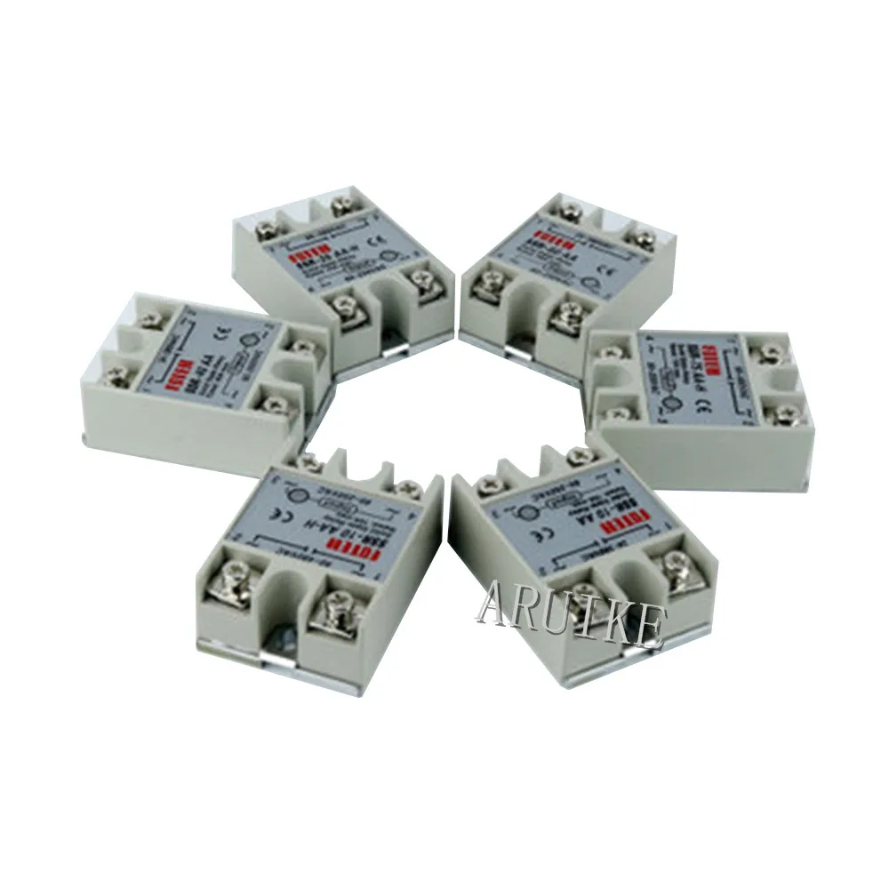 Solid State Relay SSR-25AA-H 30AA-H 40AA-H 50AA-H 12A Actually 80-250V AC TO 90-480V SSR 25AA H Resistance Regulator | Обустройство