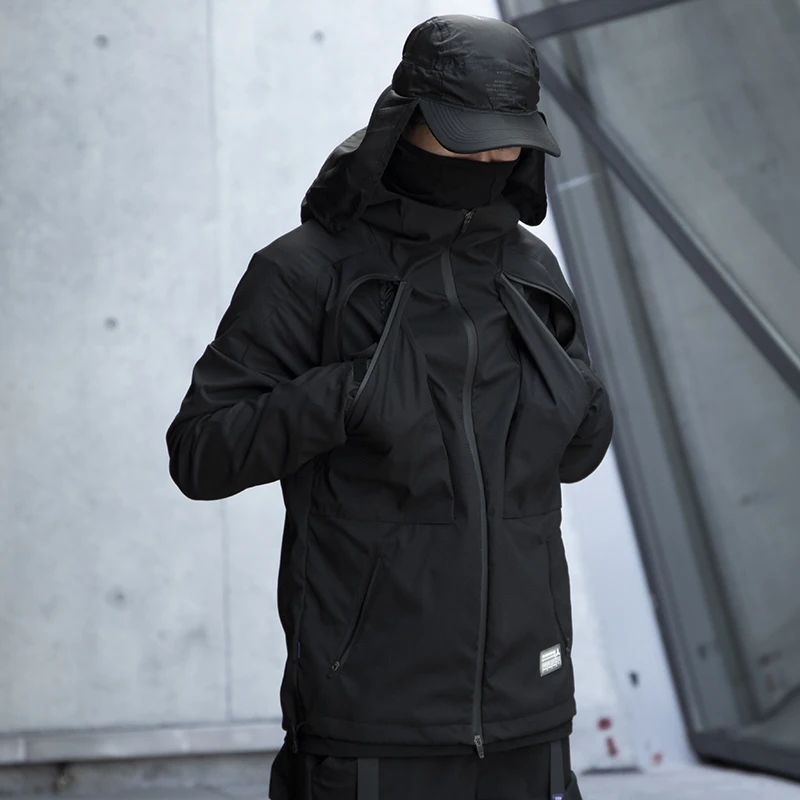 WHRS Functional jacket water resistant techwear ninjawear киберпанк streetwear japanese style