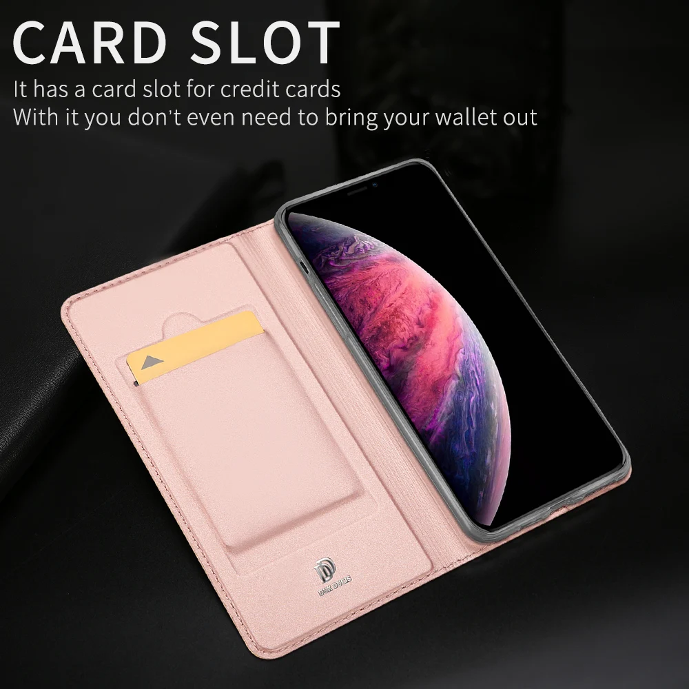Флип чехол для Apple iPhone 11 Pro Max XS XR 8 7 6 6S Plus Мягкий бампер слот карт держатель кошелек