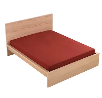

MECEROCK Solid Color Fitted Sheet Polyester Sheets With Elastic Band Factory Hot Sale Bed Linens Mattress Cover