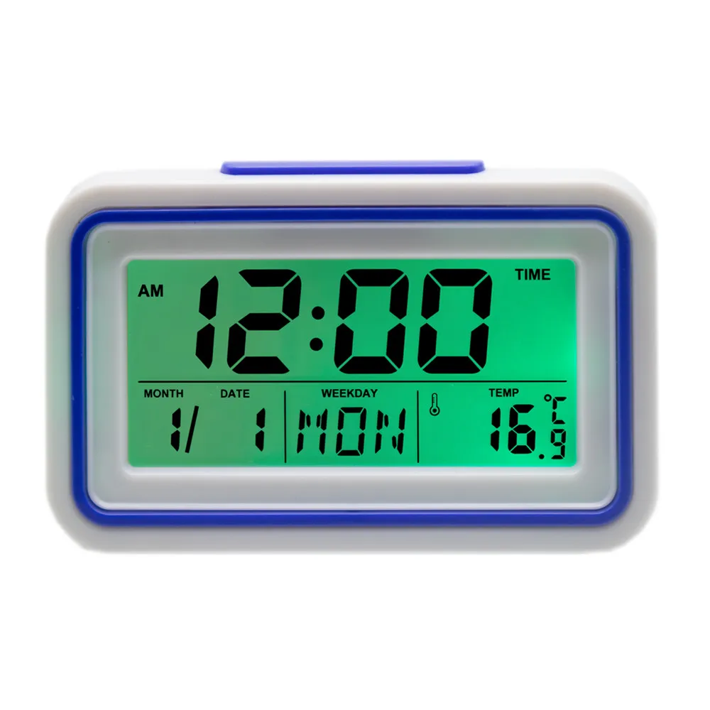 English Talking Alarm Clock with Date, Day and Temperature, for Low Vision or Blind KD-9905E