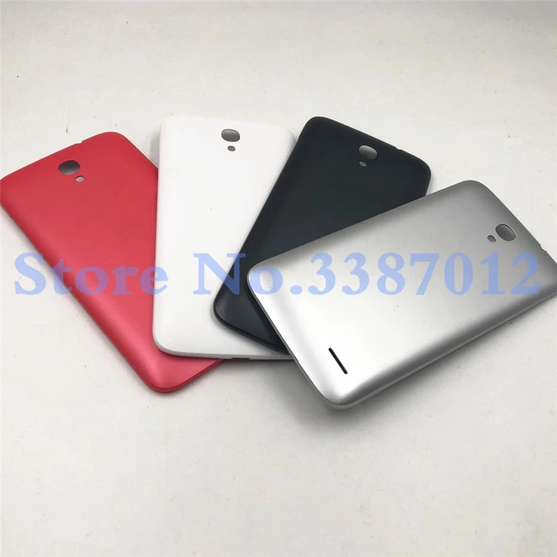 Для alcatel One Touch pop 2 5042 5042D 5042X OT5042 сменная задняя крышка батарейного отсека для задней крышки(черный без боковой кнопки