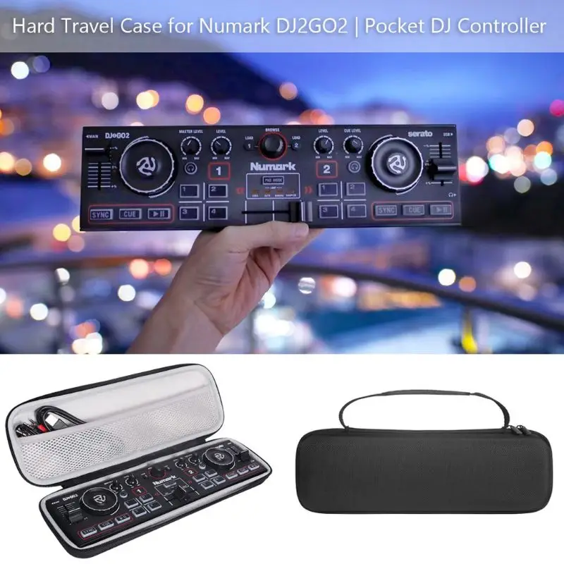Защитный чехол сумка для хранения Коробка для Numark DJ2GO2 Карманный DJ контроллер N0HC