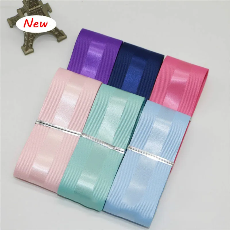 

One Yard DIY Hair Tie Decoration Ribbon Fabric Material 3.8cm Polyester Edge Satin Organza Ribbon DIY Sewing Accessories Ribbon
