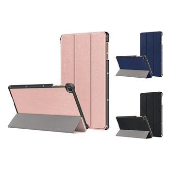 

Flat Leather Case, Custer Tri-Fold Flat Case, Suitable for 10.1-Inch Huawei Changxiang Flat 2 and Honor Flat 6