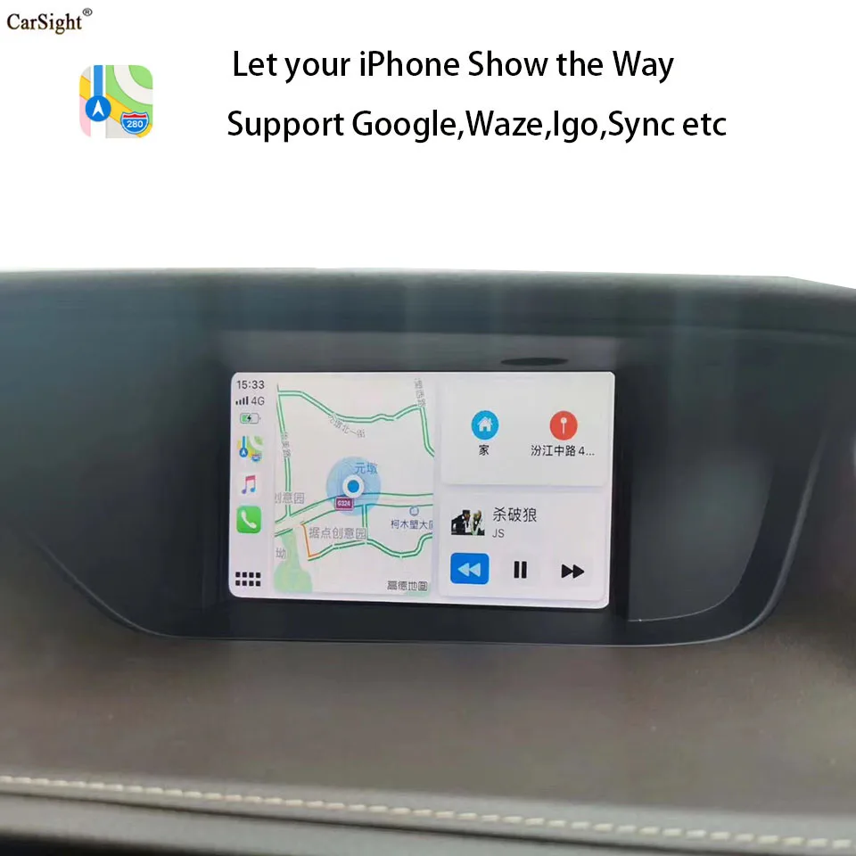 (Тип сенсорной панели) новый выпуск беспроводного Apple CarPlay для Lexus ES NX UX IS CT RX LC